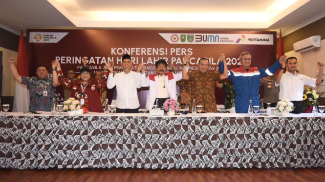 Pertamina Jadi Tuan Rumah Upacara Peringatan Hari Lahir Pancasila 2024