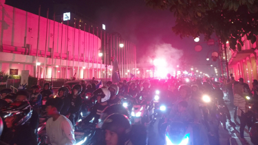 Bobotoh da la bienvenida a Persib Bandung como campeón de la Ligue 1