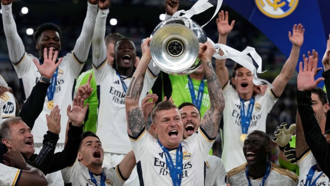 Real Madrid juara Liga Champions 2023/24