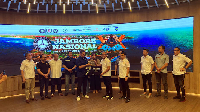 Acara press conference Jambore Nasional MB Club INA XIX