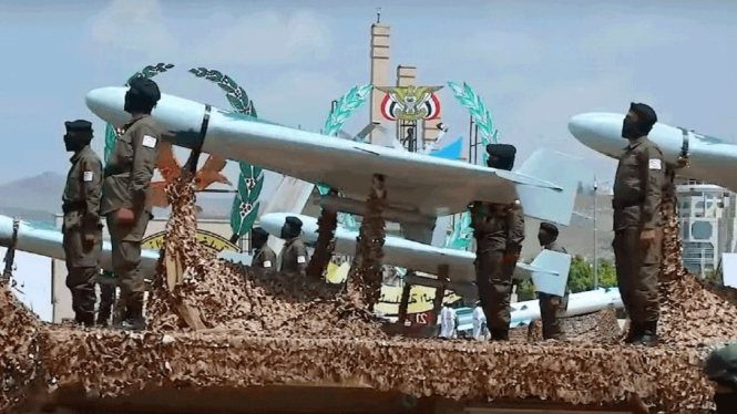 VIVA Militer: Drone tempur milisi Houthi Yaman