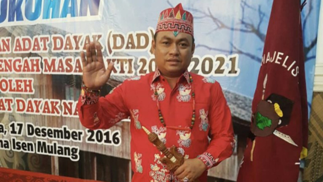 Juru bicara Aliansi Borneo Bersatu Rahmat Nasution Hamka