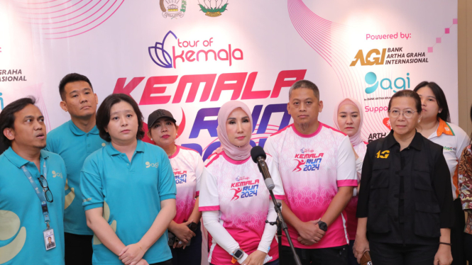 Yayasan Kemala Bhayangkari menggelar lomba lari bertaraf internasional