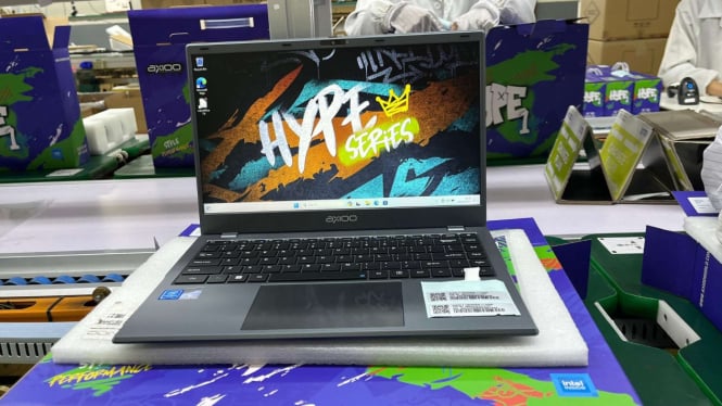 Laptop gaming Axioo Hype 5 AMD.