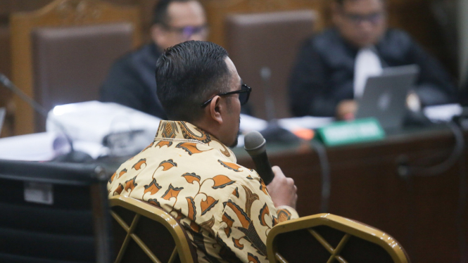 Ahmad Sahroni Menjadi Saksi di Sidang Syahrul Yasin Limpo (SYL) 