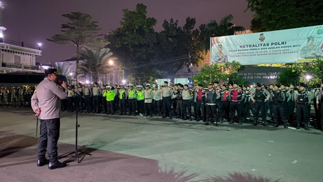 Personel Gabungan bakal patroli skala besar malam ini di wilayah Jakarta Selatan