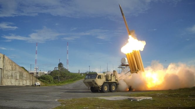 VIVA Militer: Rudal pertahanan udara anti-balistik THAAD militer Korea Selatan