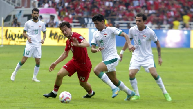 Tom Haye, Timnas Indonesia vs Irak di Kualifikasi Piala Dunia