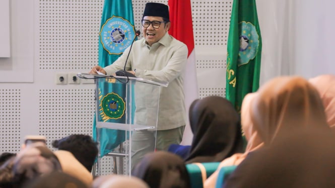 Ketua Umum Partai Kebangkitan Bangsa (PKB) Muhaimin Iskandar alias Cak Imin