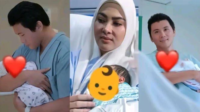 Foto Rekayasa Syahrini Melahirkan