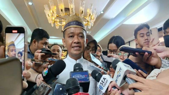 Menteri Investasi/Kepala BKPM Bahlil Lahadalia 