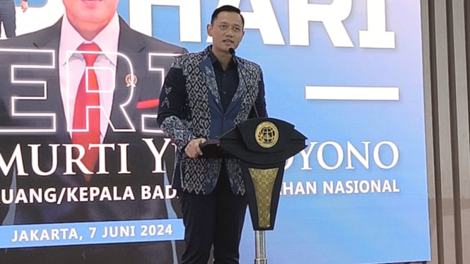 Menteri ATR/BPN, Agus Harimurti Yudhoyono (AHY).