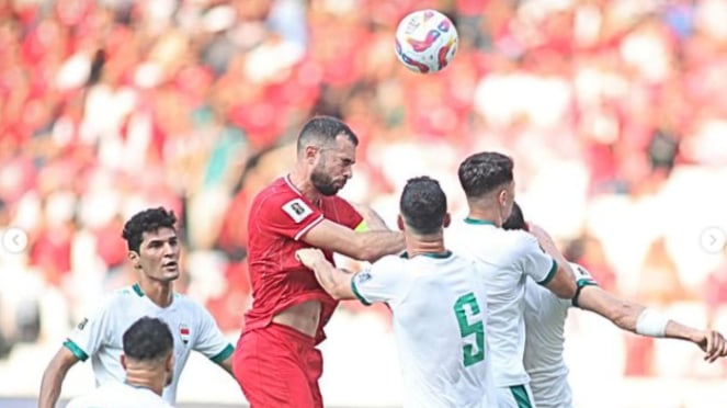 Capitán del equipo nacional indonesio, Jordi está muy entusiasmado con los jugadores del equipo nacional iraquí