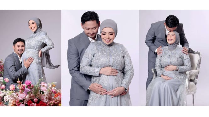 Foto Angga Wijaya dan Istri saat Melakukan Maternity Shoot