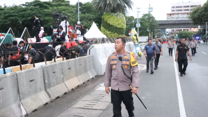 Kapolres Metro Jakarta Pusat Kombes Pol Susatyo Purnomo Condro