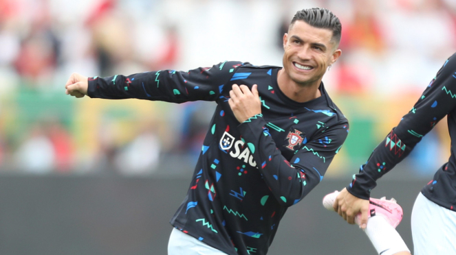 Der Kapitän der portugiesischen Nationalmannschaft, Cristiano Ronaldo