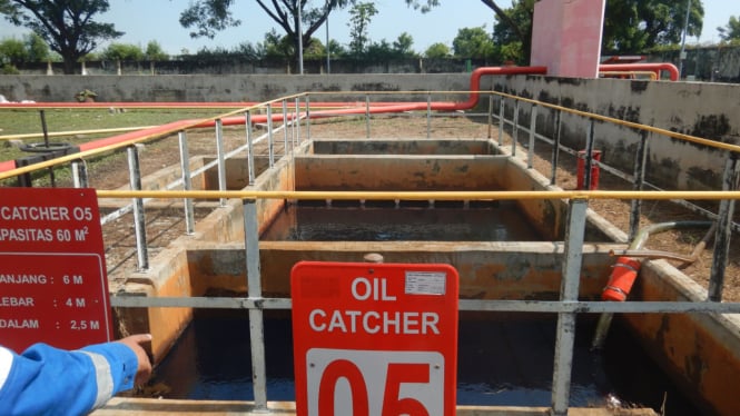 Fasilitas Oil Cathcer Pertamina Patra Niaga