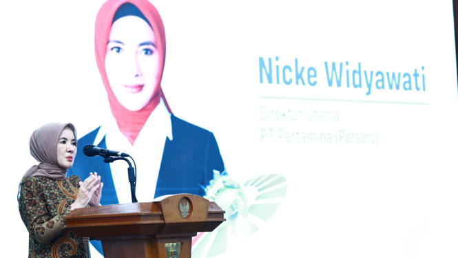 Direktur Utama Pertamina, Nicke Widyawati