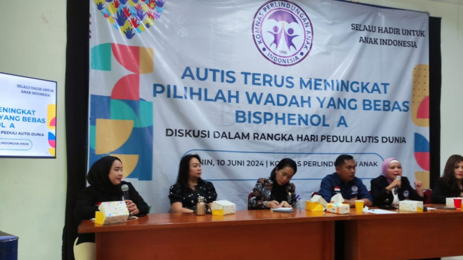 Komnas PA Diskusti Tentang Autis Terus Meningkat, Pilihlah Wadah yang Bebas BPA