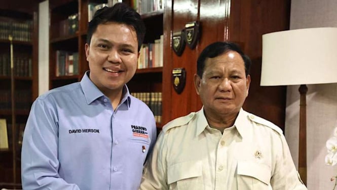 Penanggung Jawab TKN Golf Prabowo-Gibran, David Herson