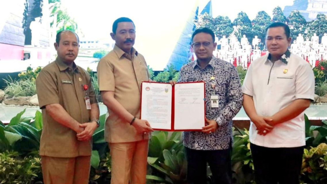 Rektor IPDN, Hadi Prabowo dan Ketua DPRD Kabupaten Kudus