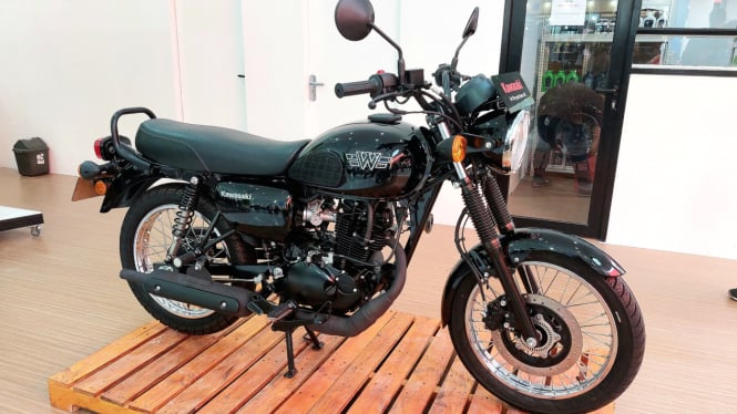 Kawasaki W175 L di Jakarta Fair Kemayoran