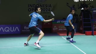 Istora Bergema, Ahsan/Hendra dan Fajar/Rian Mengamuk di Indonesia Masters 2025