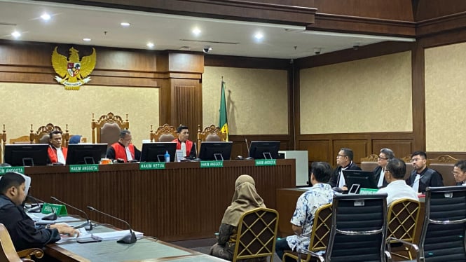 Pengadilan Tipikor pada PN Jakarta Selatan menggelar sidang Eks Pejabat Kemnaker Reyna Usman