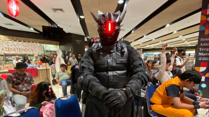 Cosplayer di Pesta Komik