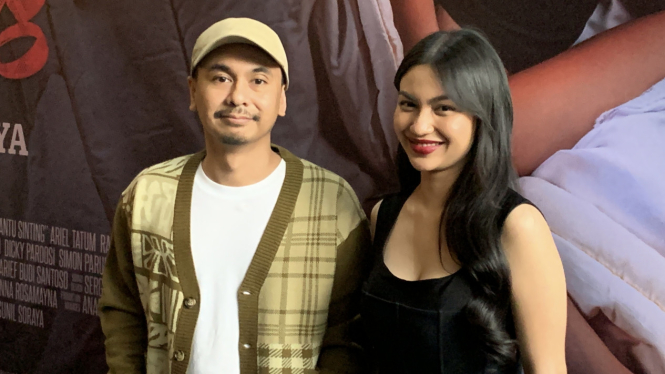 Raditya Dika dan Ariel Tatum