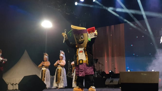 Maskot Si Bambu Pilkada 2024 di Kabupaten Tangerang