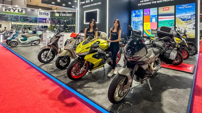 Piaggio Indonesia di Jakarta Fair 2024