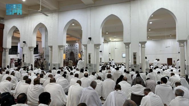El Imam Sheikh Macher Muh. Faltaba 2024 en Arafat