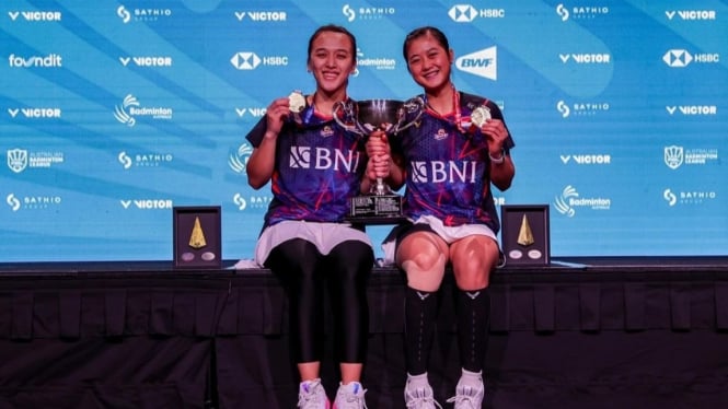 Ganda putri Indonesia, Febriana Dwipuji Kusuma/Amallia Cahaya Pratiwi juara Australian Open 2024