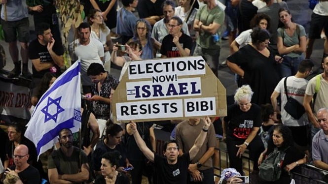 Protes di Ibu Kota Israel (Doc: ANews)