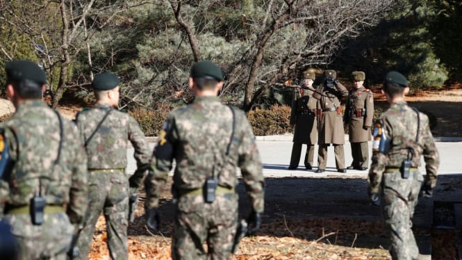VIVA Militer: Tentara Korsel dan Korut di Zona Demiliterisasi Korea (DMZ)