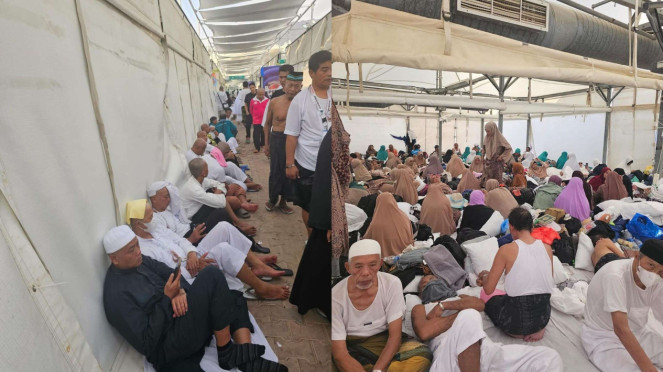 Tenda jemaah haji Indonesia di Mina Tidak Memadai