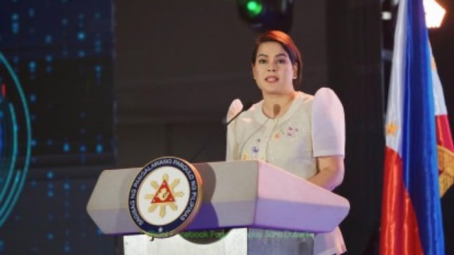 Vicepresidenta de Filipinas, Sara Duterte (Doc: PNA)