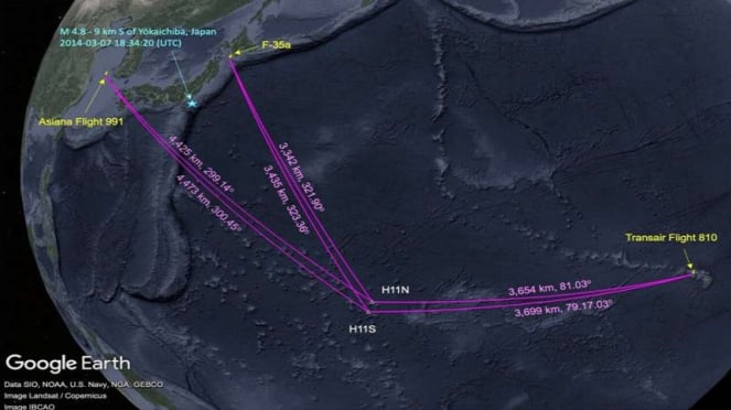 Sinyal yang ditangkap oleh mikrofon bawah air bisa menjadi kunci menemukan MH370