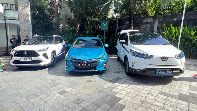 Kendaraan elektriffikasi Toyota