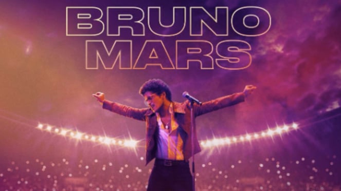 Bruno Mars holds a concert in Jakarta in September 2024