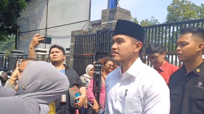 Ketua Umum PSI, Kaesang Pangarep di Gedung Dakwah Muhammadiyah DKI Jakarta, Jumat, 21 Juni 2024 