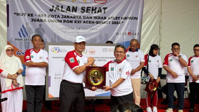 Perusahaan Umum Daerah (Perumda) Pembangunan Sarana Jaya dukung atlet di PON XXI 2024