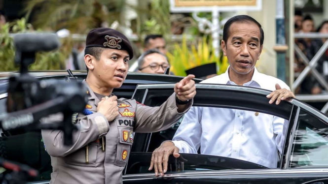 Kompol Syarif Muhammad Fitriansyah yang jadi Asisten Ajudan Jokowi 8 Tahun