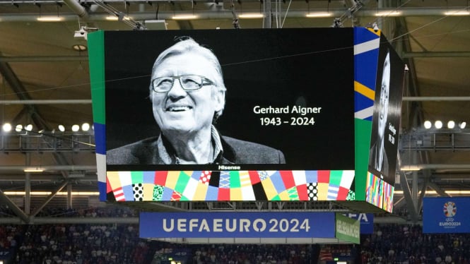 Gerhard Aigner muncul di layar jelang kick off EURO 2024
