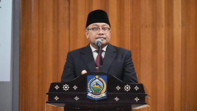 Pj Gubernur NTB Lalu Gita Ariadi  (satria)