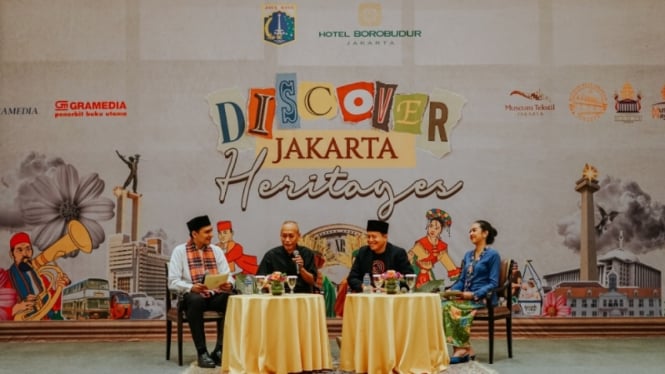 HUT Jakarta 497 dan 50 Tahun Hotel Borobudur Jakarta ‘Discover Jakarta Heritage'