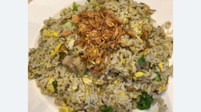 Nasi Goreng Bebek Cabe Ijo
