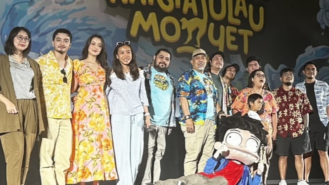 Konferensi Pers film Si Juki: Harta Pulau Monyet