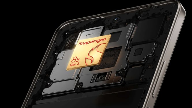 Chipset Snapdragon 8s Gen 3.